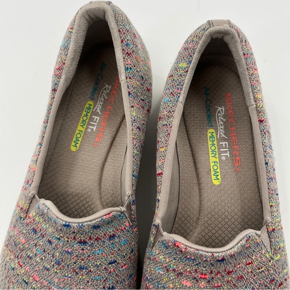 Skechers Relaxed Fit Reggae Fest Wicker Slip on tennis shoes - size 7 - Picture 6 of 7